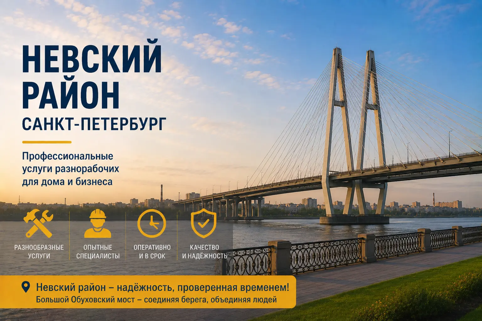 Разнорабочие в Петергоф